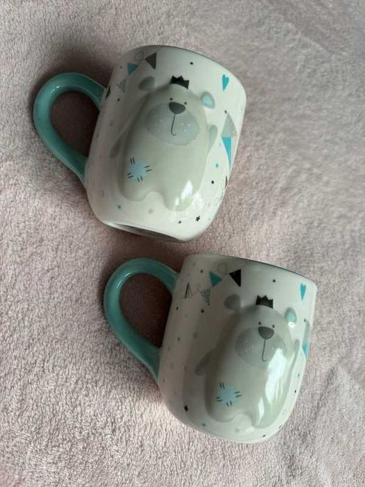 Zestaw 2 kubków z misiem home&you