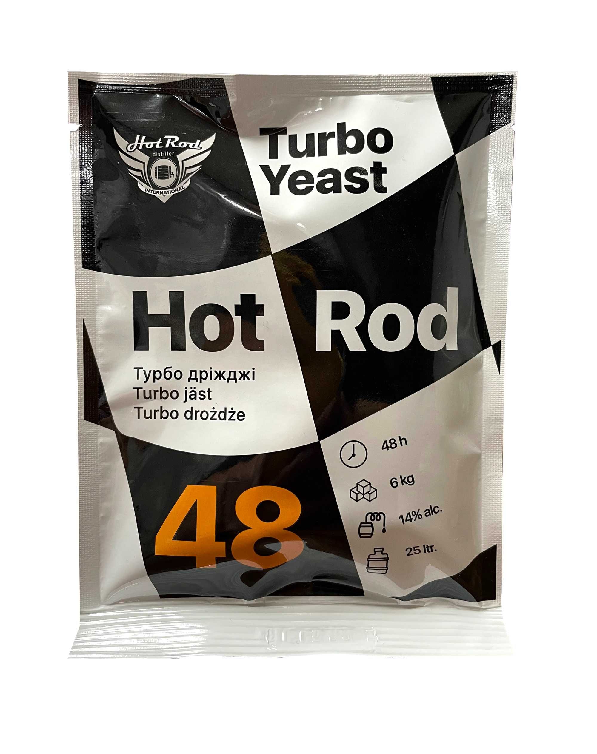 Турбо дріжджі для самогоноваріння – Первак та Hot Rod