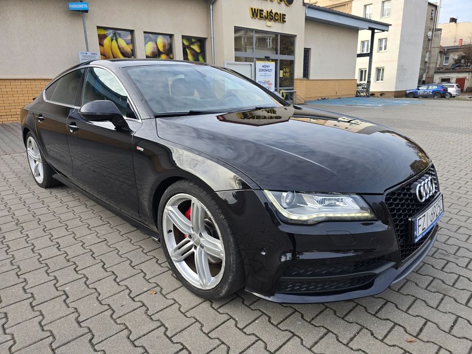 Audi A7 Sportback Audi A7 C7 3.0TDI S-Line Xenon Pneumatyka Dociągi 2012 Piękna!!