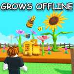 Прокачка акаутнов Grow a garden