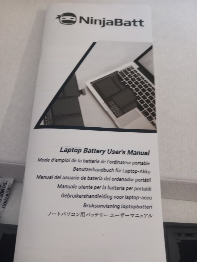 NinjaBatt bateria akumulator do laptopa model A1495/1406