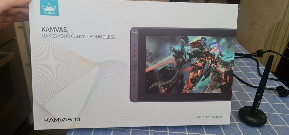 Графічний монітор Huion Kamvas 13 Cosmo Black