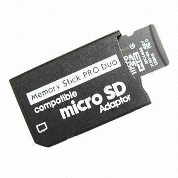 Адаптер MicroSD to Memory Stick Pro Duo