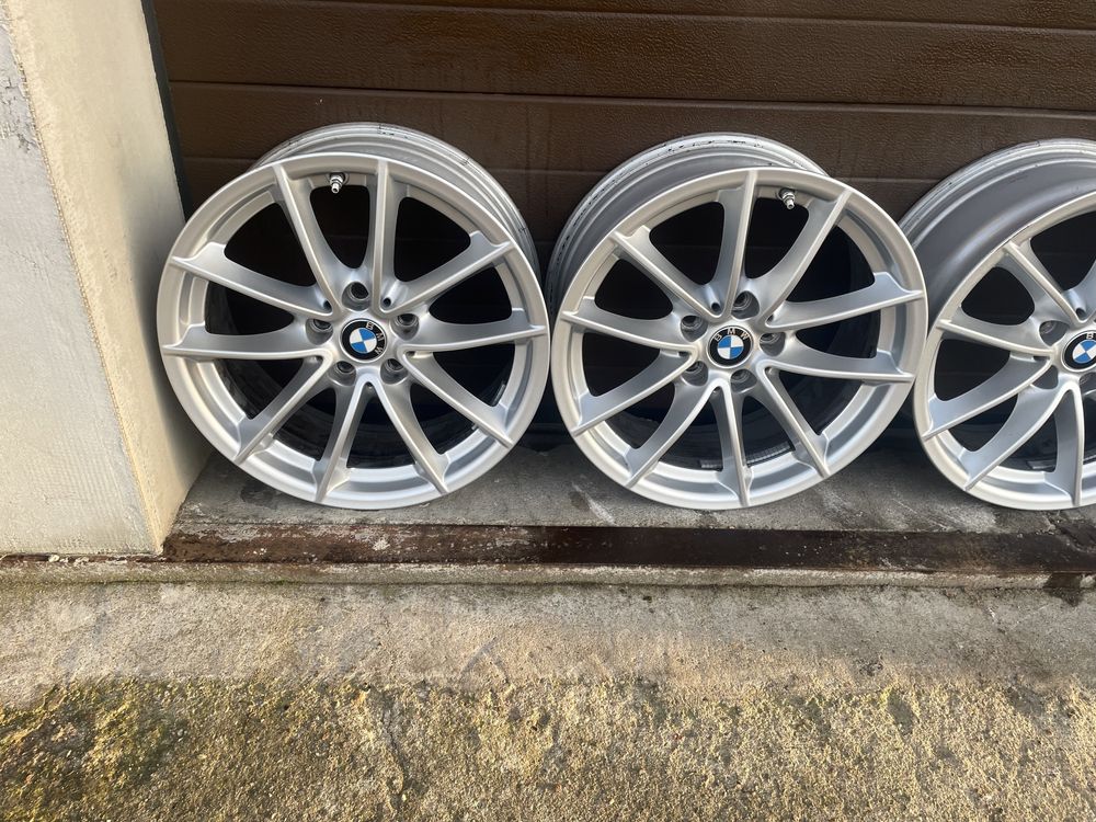 4x alufelgi 5x112 r17 et27 7,5J Oryginał BMW (czujniki TPMS)