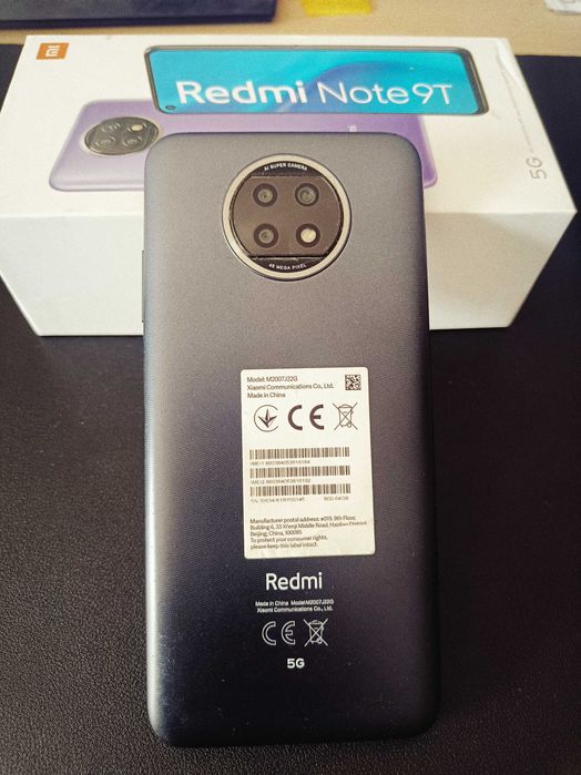 Xiaomi Redmi Note 9T 5G – 4GB RAM / 128GB – Ecrã partido mas funcional