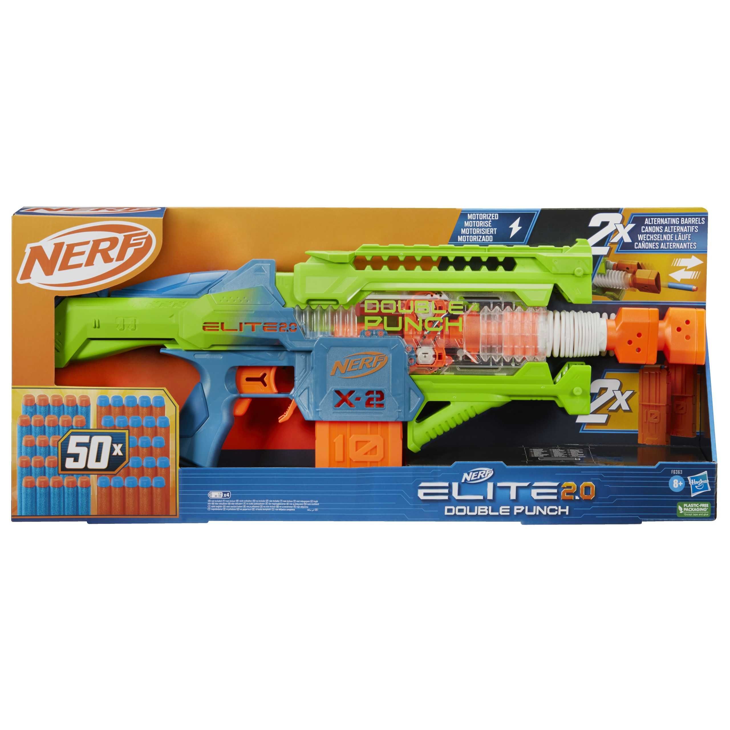 Karabin NERF Elite 2.0 Double Punch
