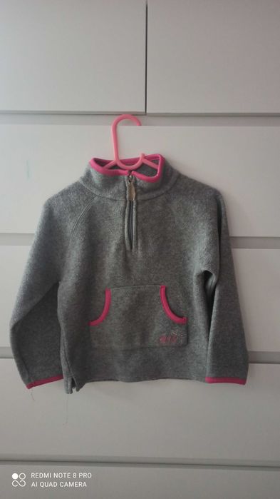 Bluza polarowa, rozmiar 116