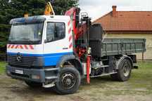 Mercedes wywrotka hds