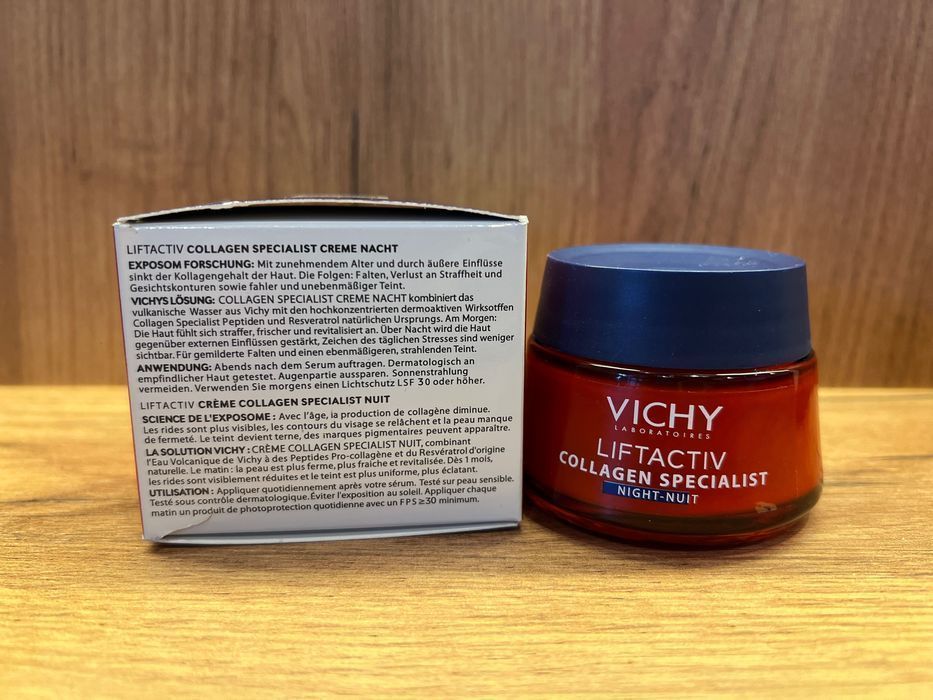 Крем для обличчя Vichy Liftactiv (Нічний) / колагеном (Віши) 50 мл