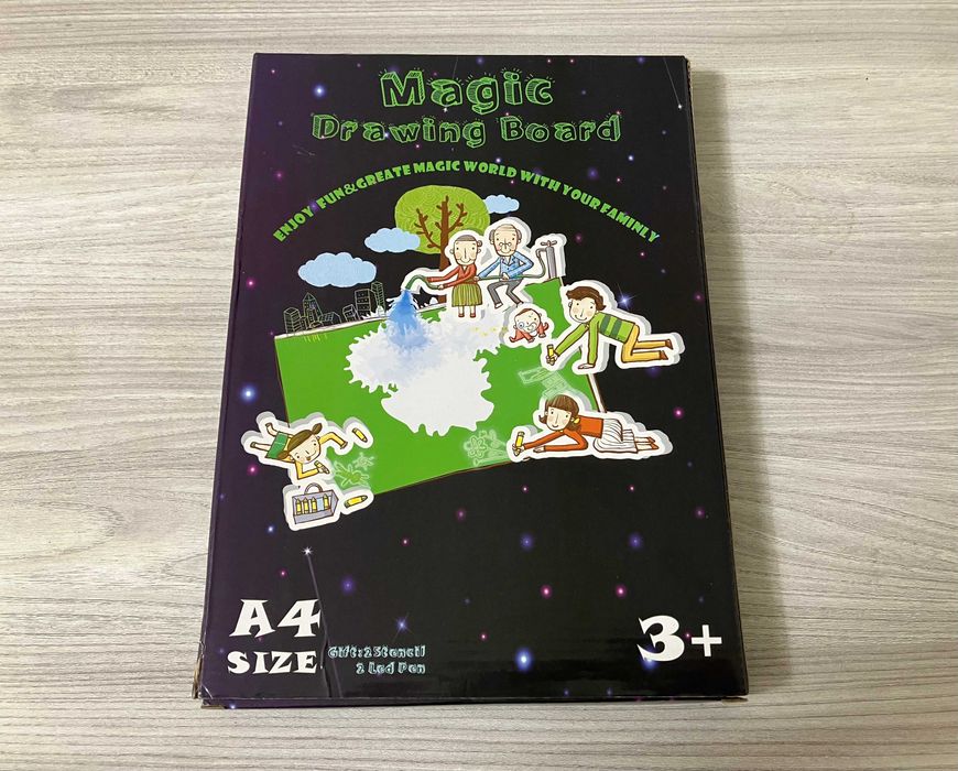 Tablet Graficzny LED dla Dzieci Magiczna Tablica do Rysowania Światłem