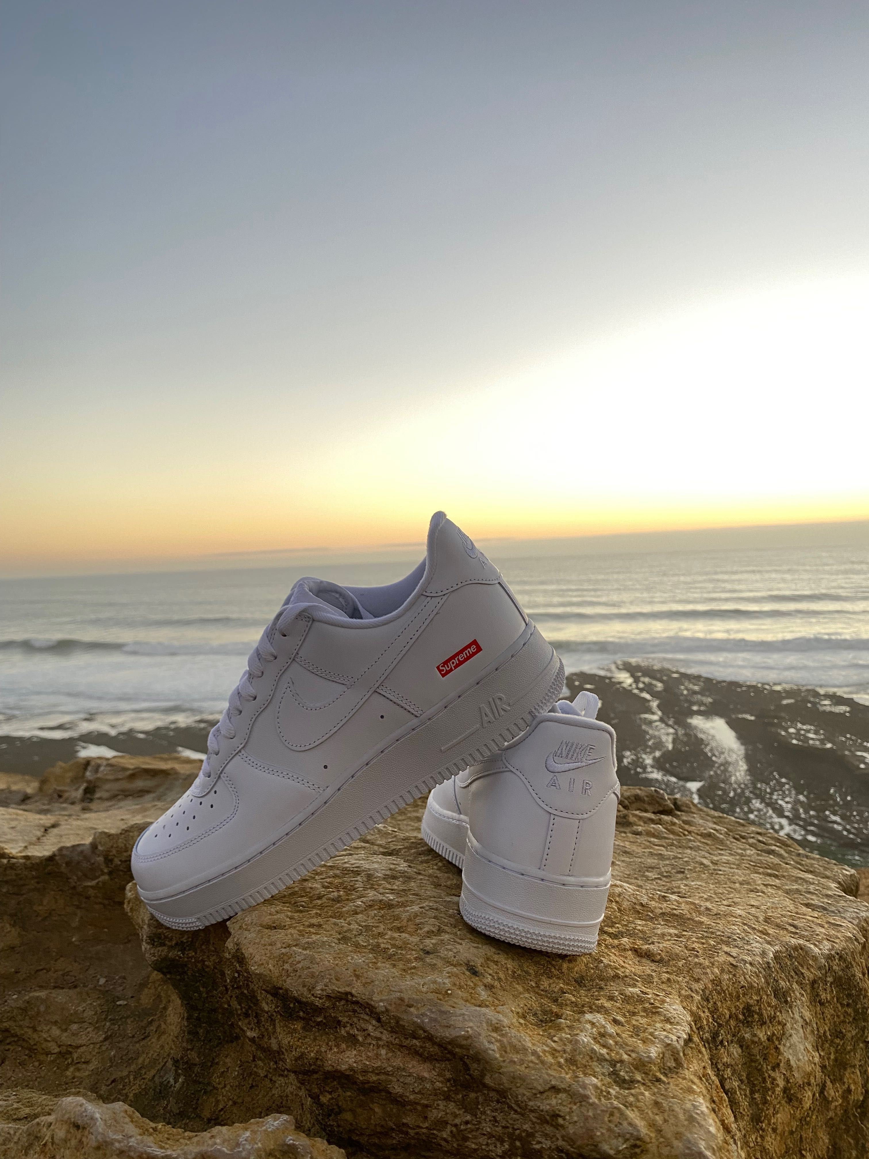 Air force 1 white - supreme todos os tamanhos