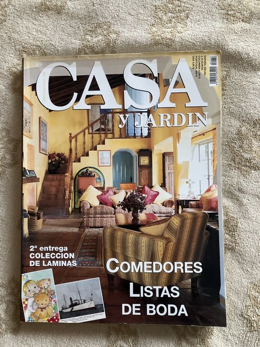 4 revistas Casa & Jardim com oferta do nº153 Casa Cláudia.