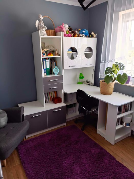 Biurko młodzieżowe + szafka