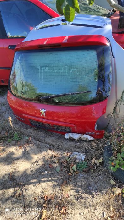 Peugeot 206+ klapa tylna