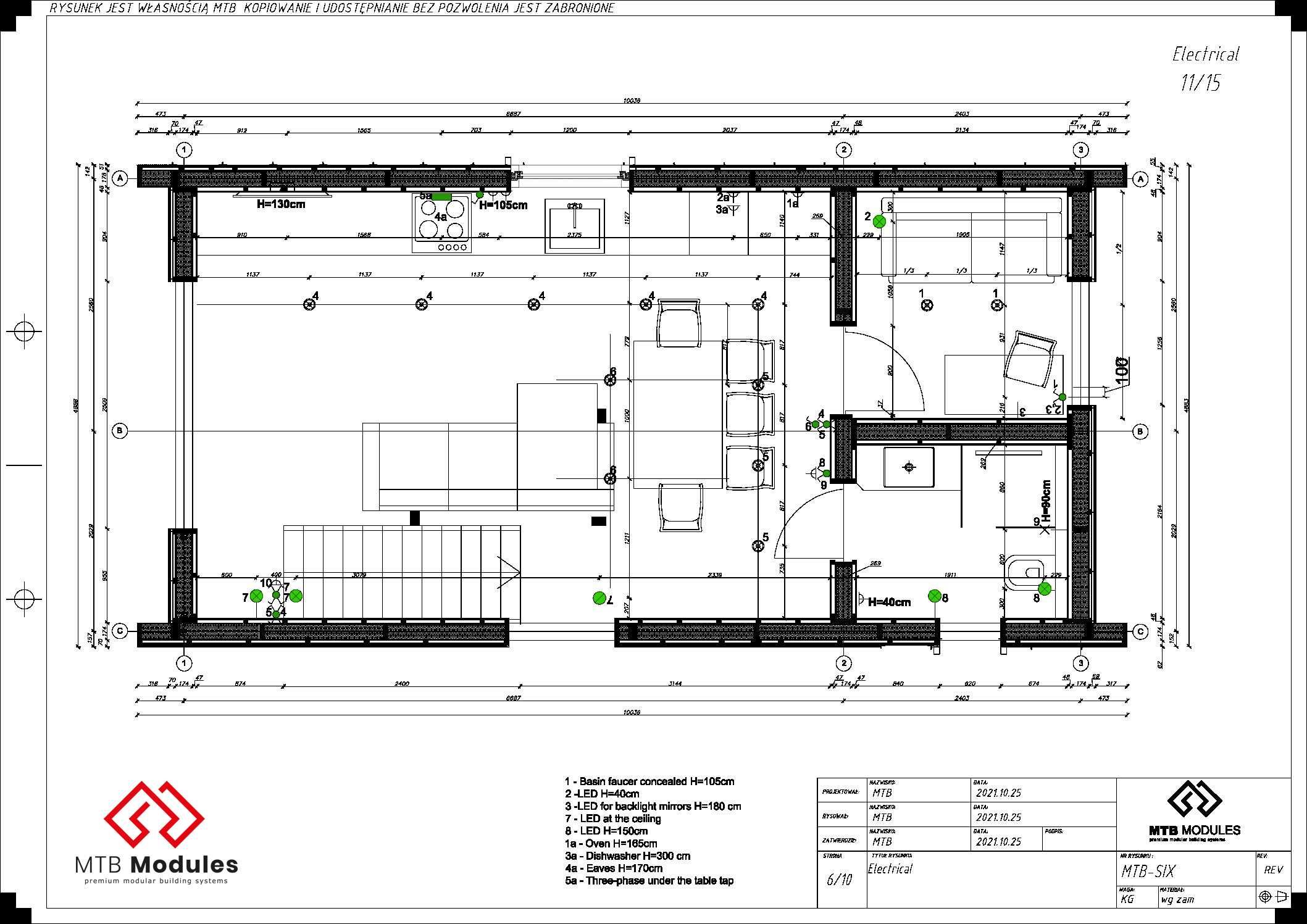 Dom w elementach z instrukcją 88m2 zestaw do sam. montażu MTB SIX