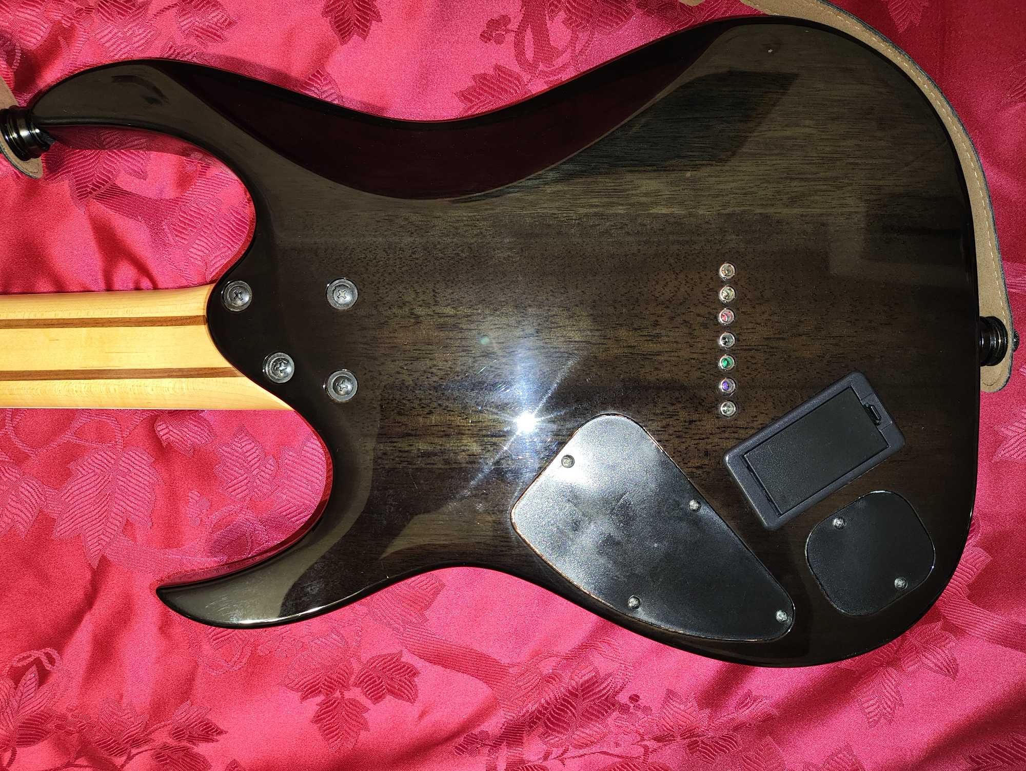 Електрогітара Ibanez RGA7QM (7 струн) + Seymour Duncan Blackouts Set