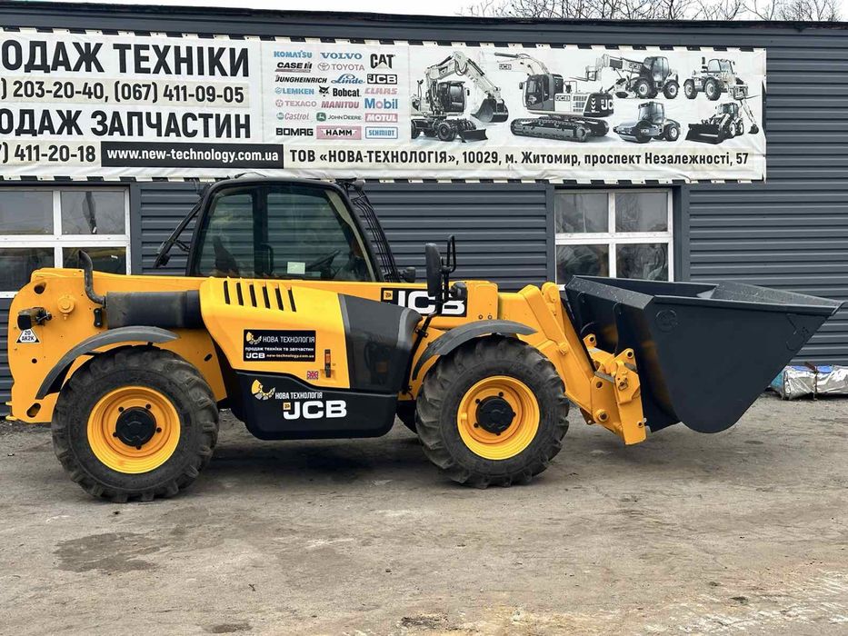 Телескопічний навантажувач jcb 531-70(маниту)