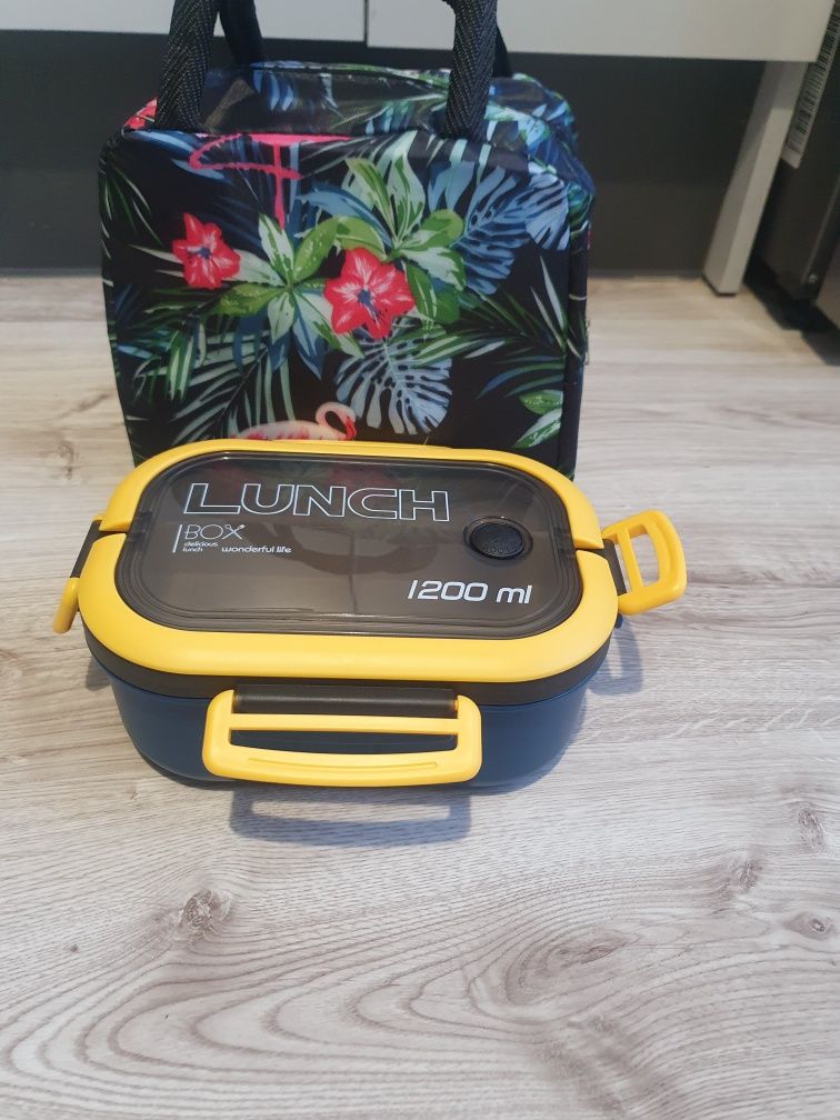 Zestaw torba termiczna i lunch box