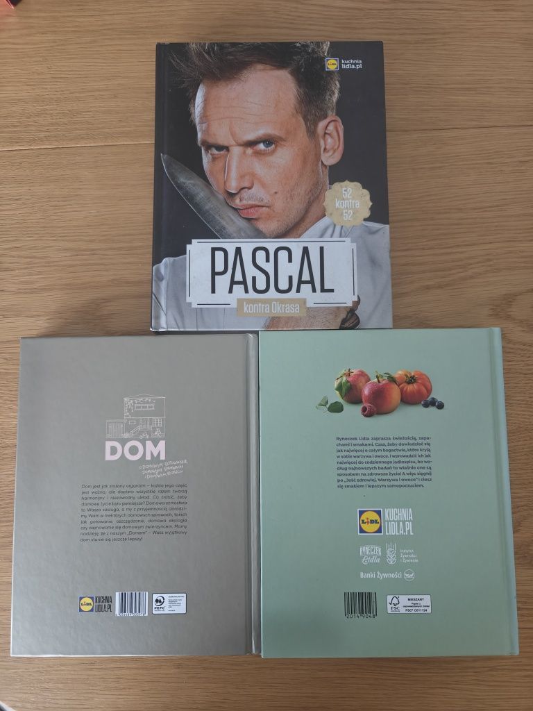 Zestaw książek Lidl