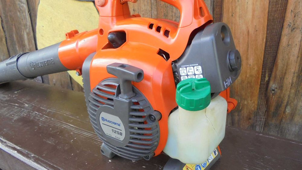 Dmuchawa, odkurzacz do liści husqvarna 125B, jak nowa