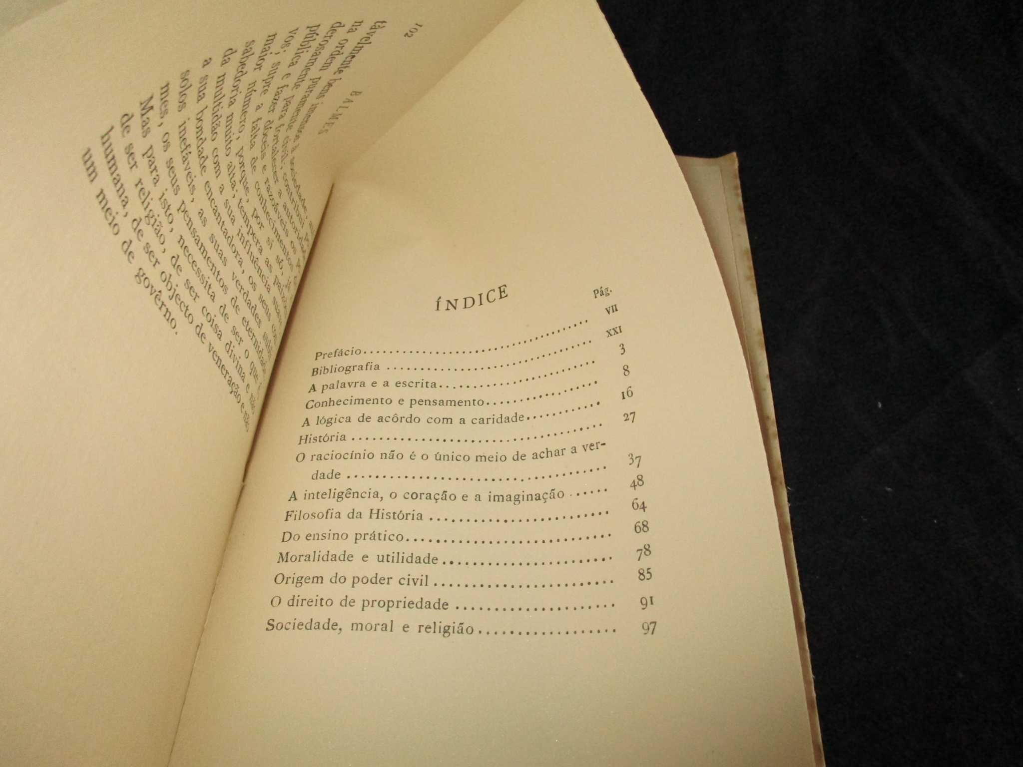 Livro Balmes Cem Páginas Numerado