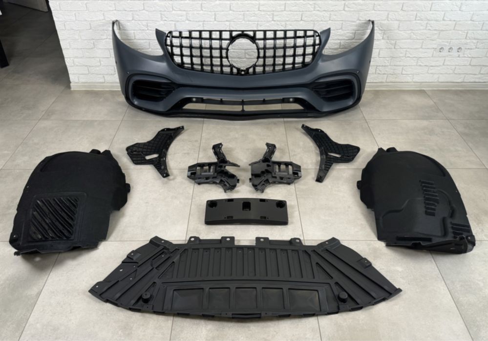 Комплект обвеса GLC63 AMG Mercedes GLC X253 2015-2019 бампер арт 8154