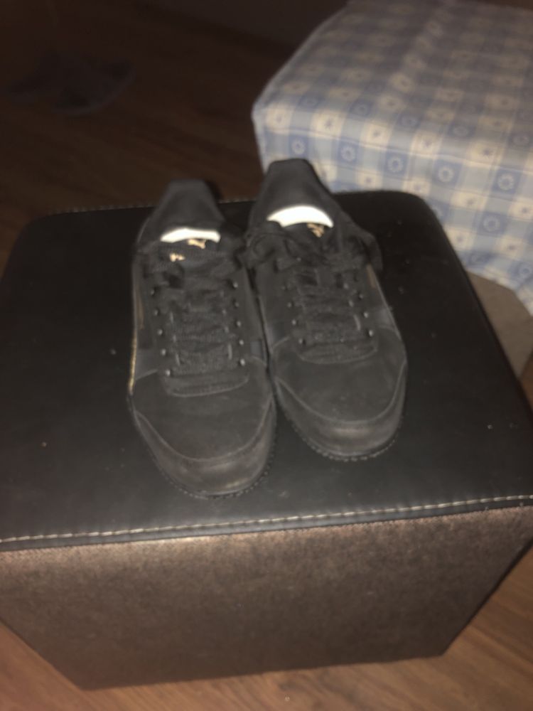 PUMA Damskie Buty Czarny Złoty