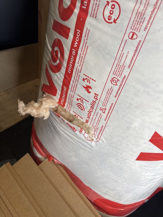 Rolo de Lã de rocha