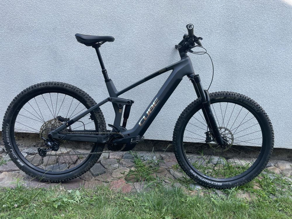 Rower elektryczny eMtb full Cube Stereo Race HPC rozm L bosch karbon