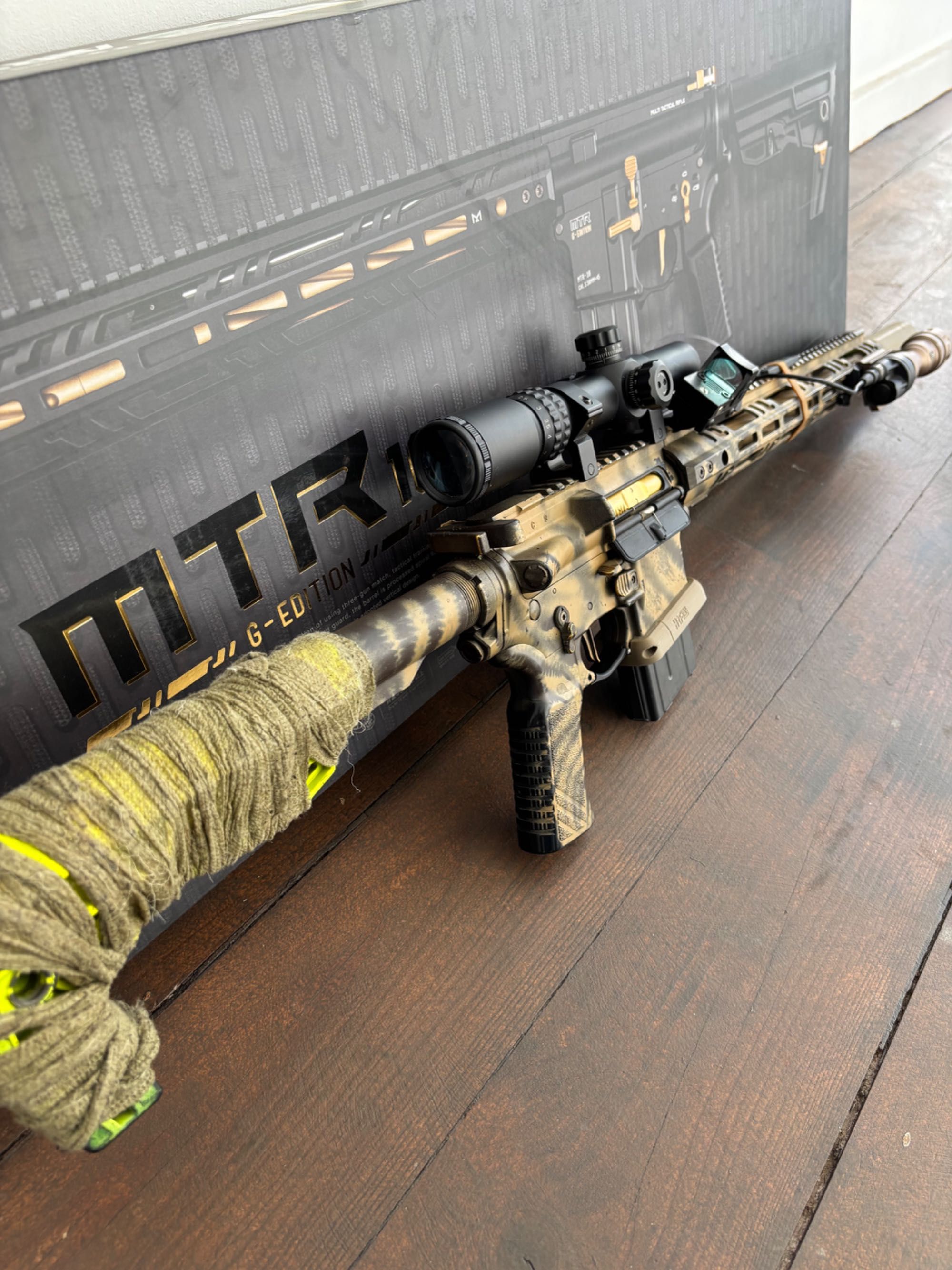 Airsoft M4 GBB MTR16