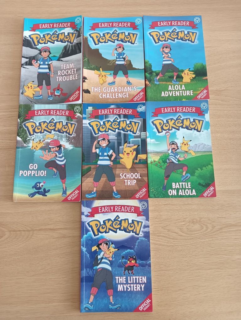 Livros Pokémon early reader