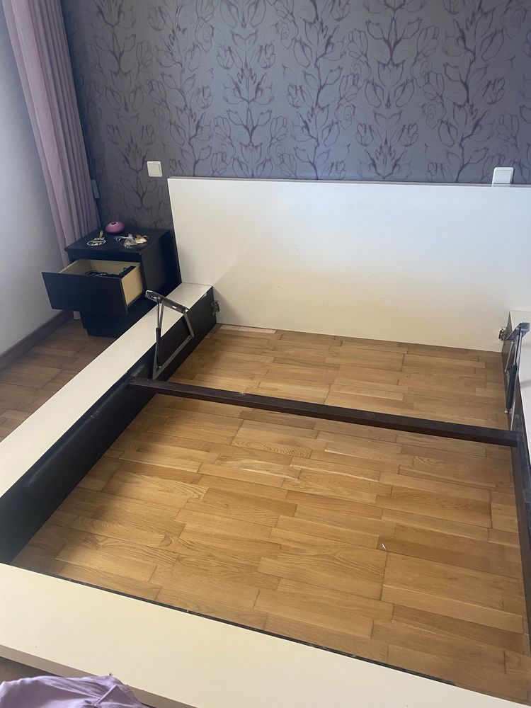 Quarto casal completo madeira maciça