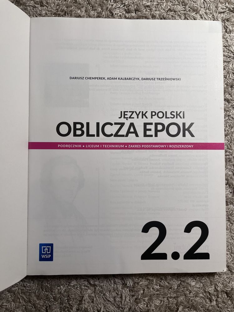 Oblicza epok 2.2