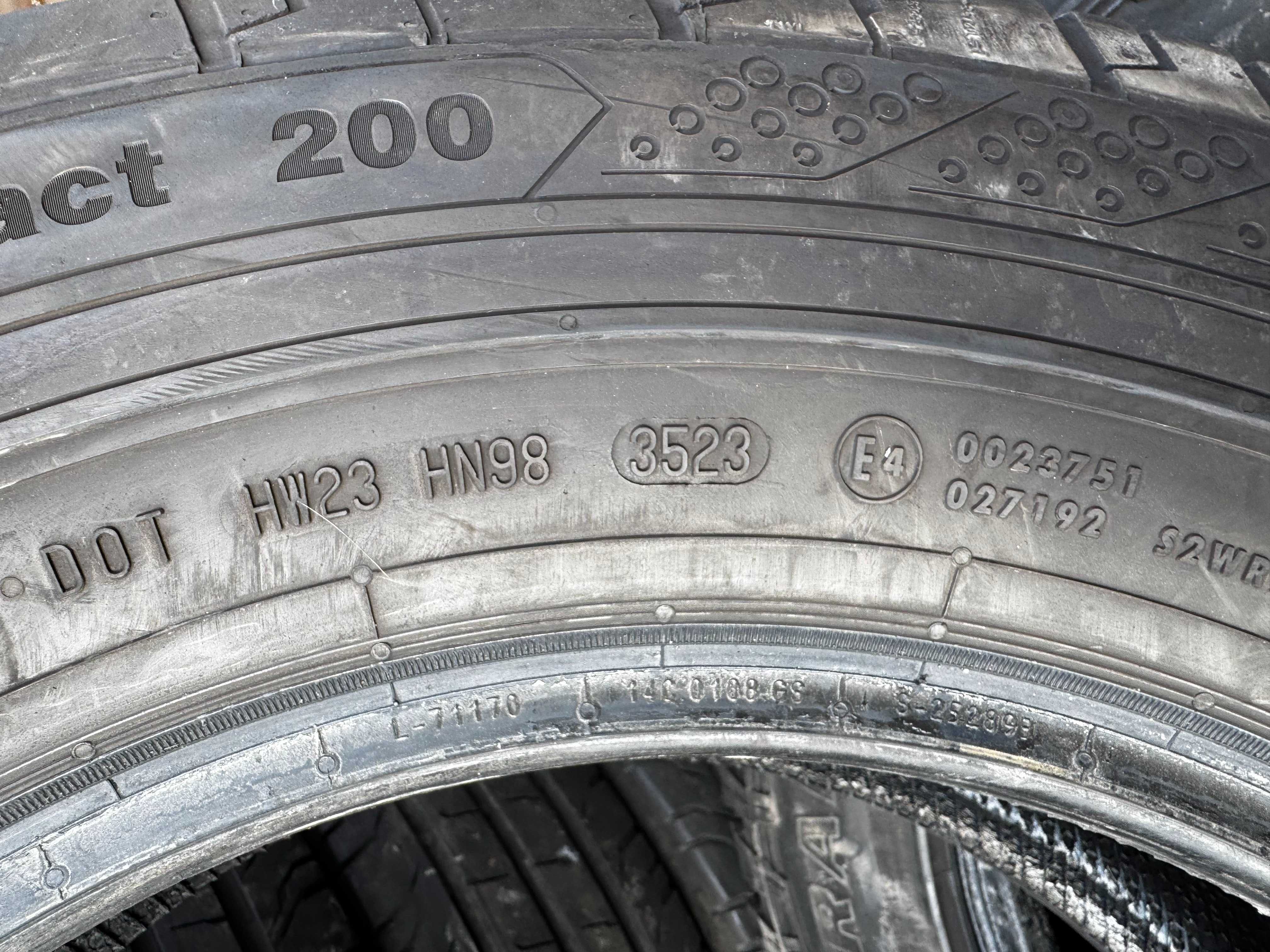 Шини CONTINENTAL 205/75 R16C ContiVanContact 200, 100 літня, цешка