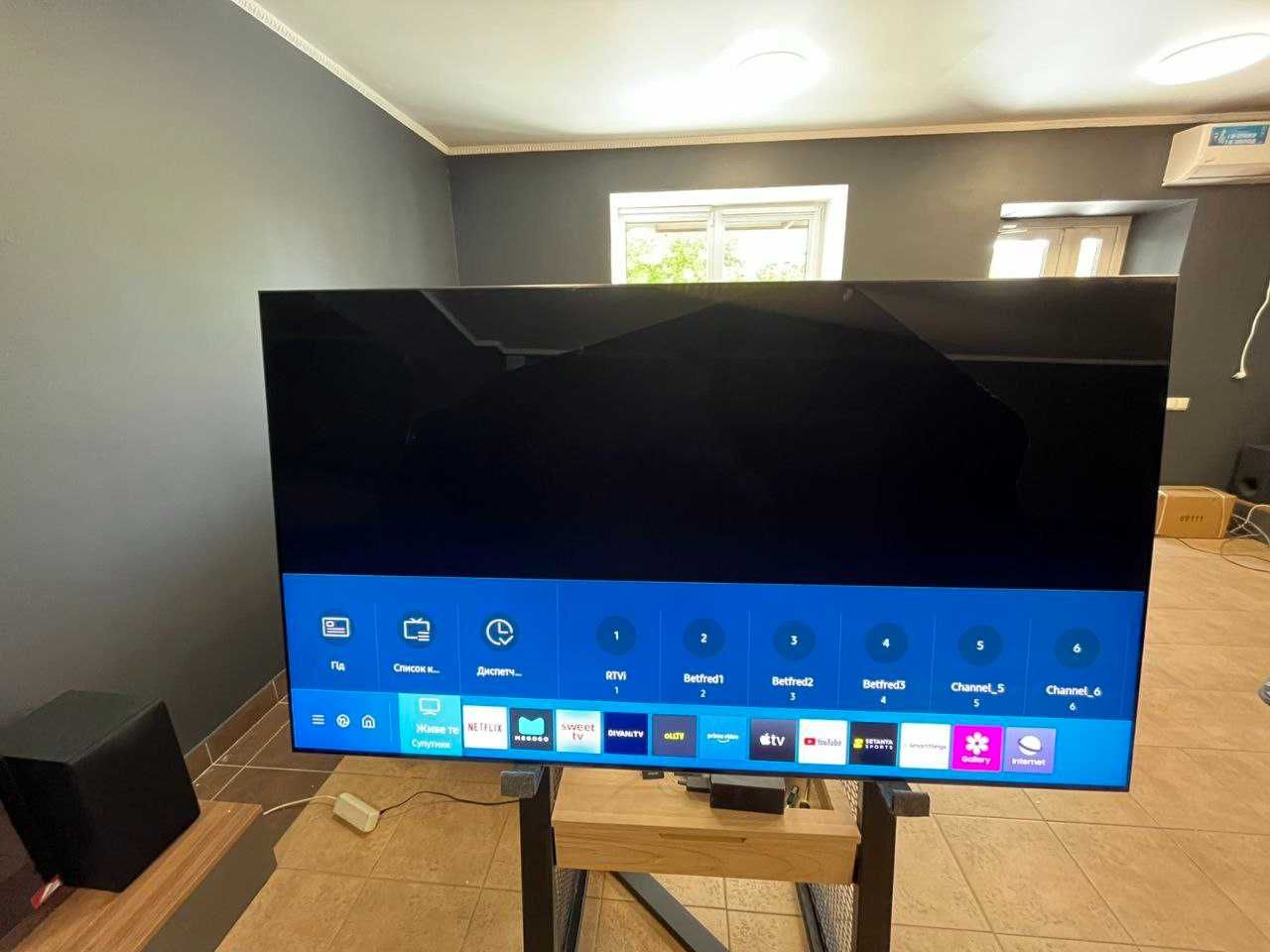 65" 120Гц SAMSUNG QLED Сабвуфер СмартУкраїнський Q95T Німеччини Уцінка