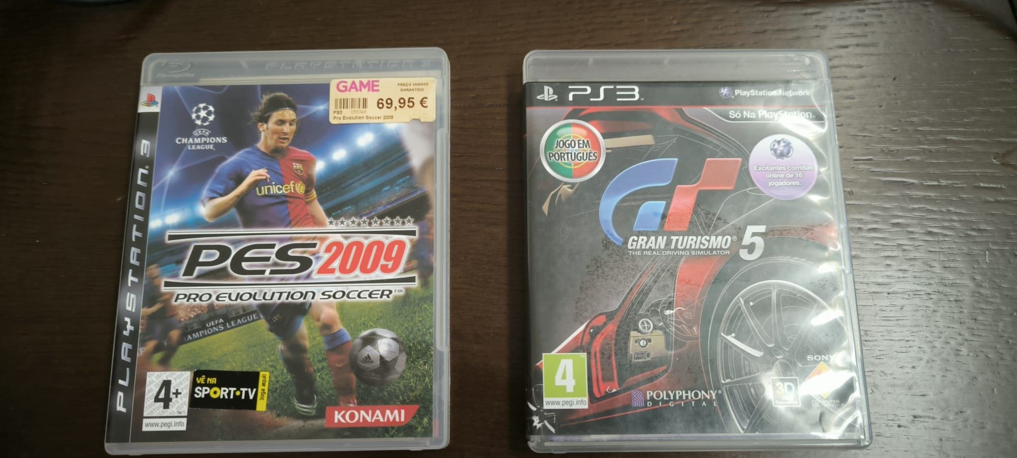 PlayStation 3 com 7 jogos