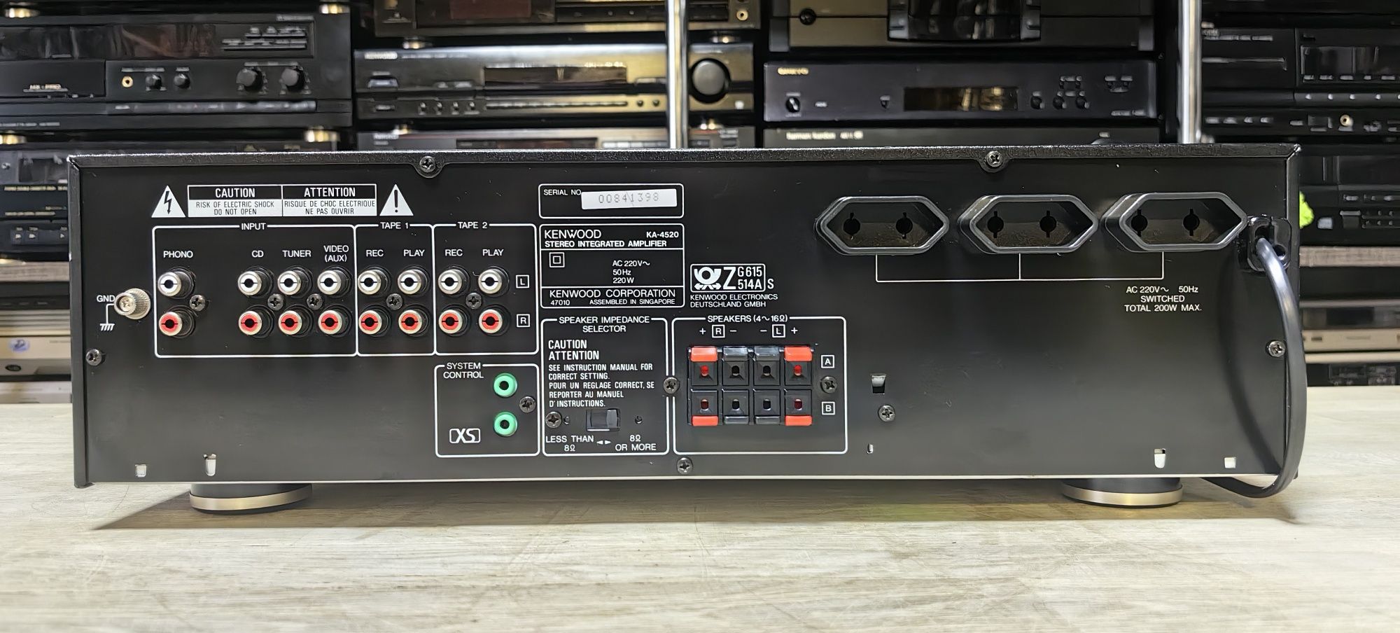 Підсилювач Kenwood KA-4520/4Ω