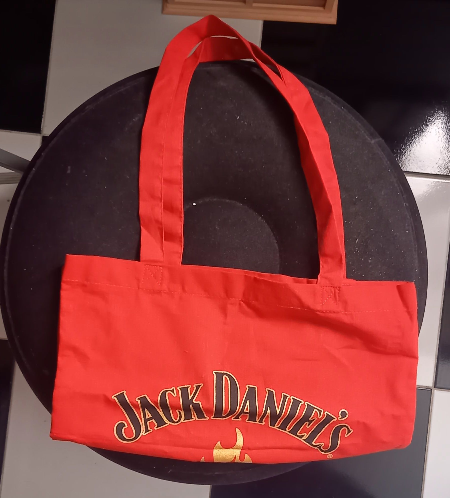 Saco em pano jack daniels fire