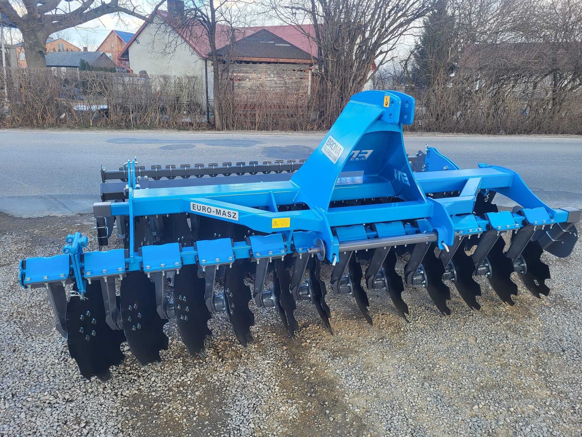 brona talerzowa Euro-masz! bez hydropaku/talerzówka CIĘŻKA talerze 510