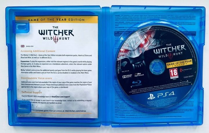 The Witcher 3 Wild Hunt Game of the Year Edition, російські субтитри