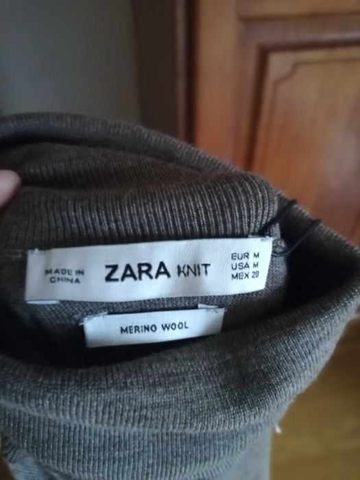 Vestido ZARA lã merino