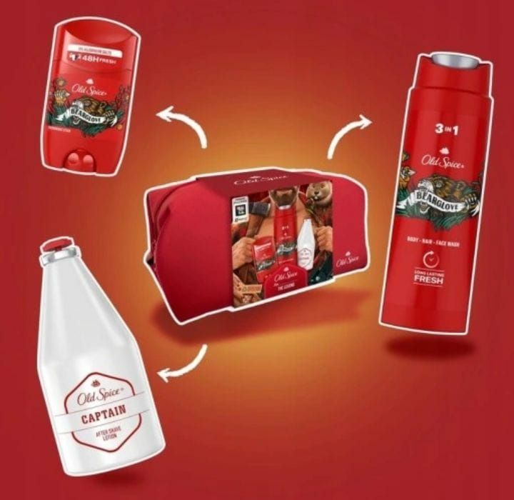 Old Spice BEARGLOVE Zestaw Prezentowy Dla niego.