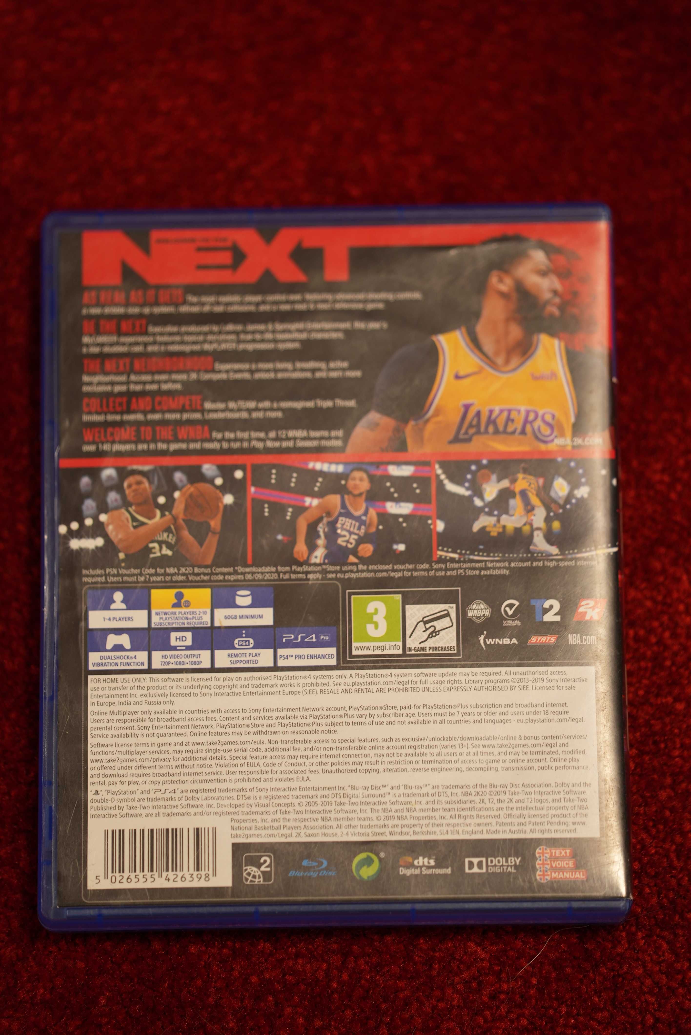 NBA 2K20 gra na PS4 Gry PlayStation dobre ceny 2020