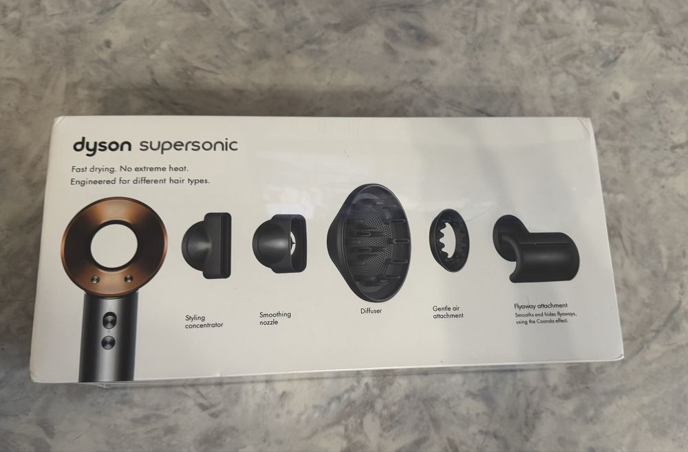 Фен dyson supersonic Nickel/Copper новий, орігинал