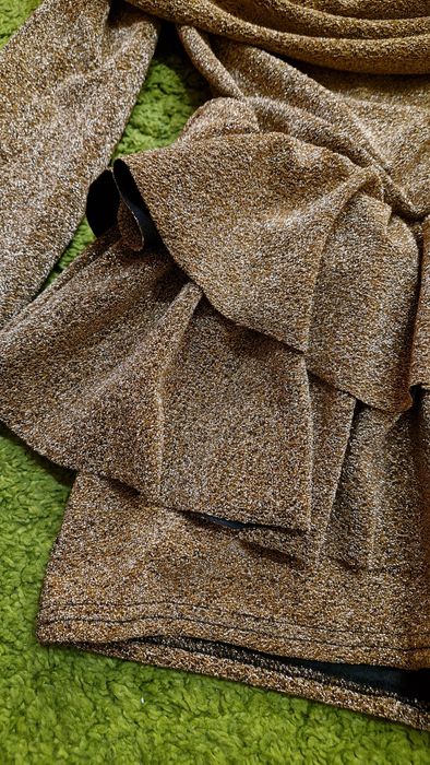 Золотий комбінезон з довгими рукавами PLT