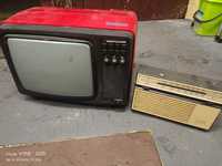 telewizor i radio z prl zabytkowe