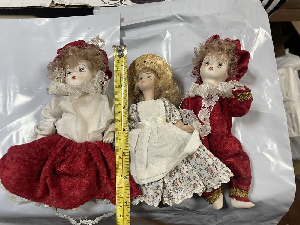 фарфоровые куклы миниатюрная мебель для кукол