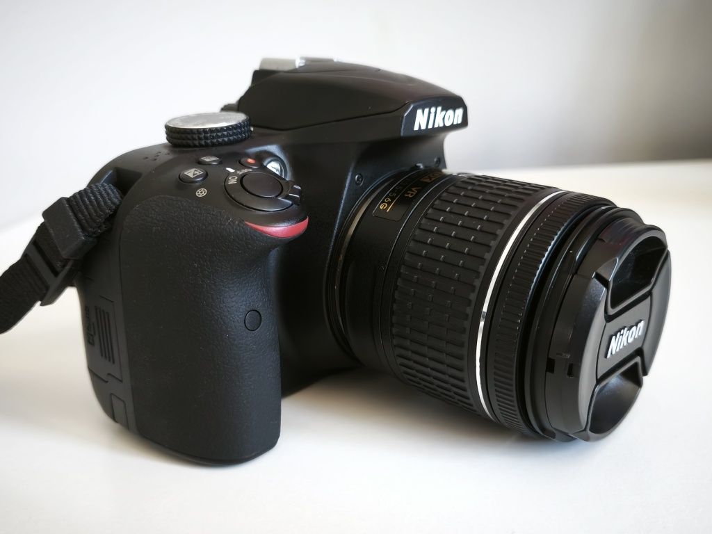 Aparat Nikon D3400 jak nowy + obiektyw Nikon 18-55 mega zestaw 24Mpx