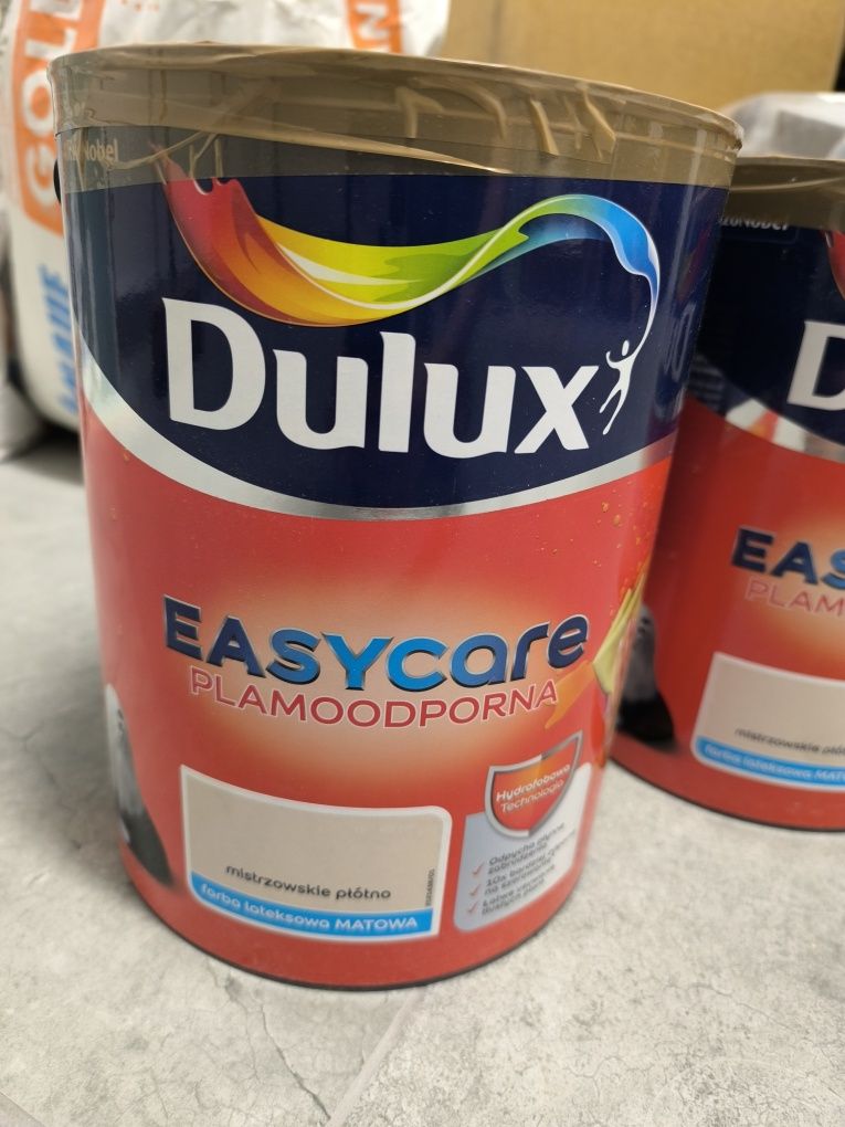 2 szt. Farba Dulux Easy care Mistrzowskie Płótno 5l
