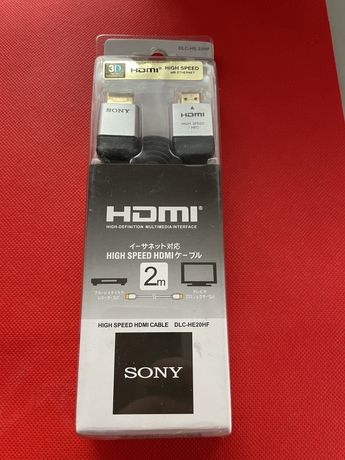 Hdmi Kabel Sony 2 m 3D 1080 Hd Nowe